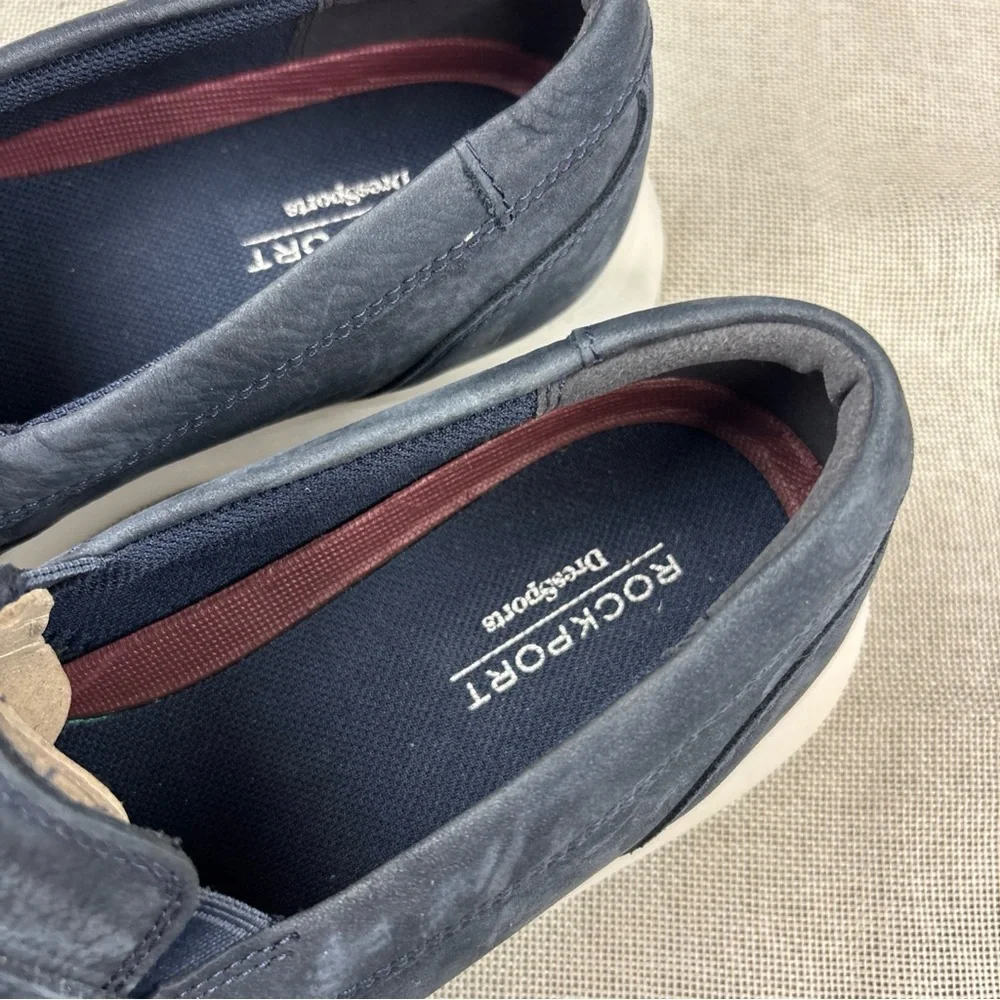 Rockport Men's Blue Truflex Dressports Penny Loafers Size 7M